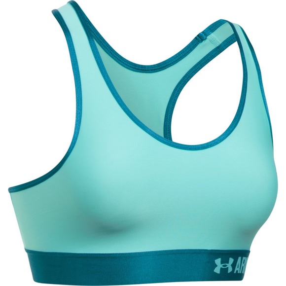 mid support sport bra blue infity color - Picture 3 of 5